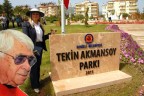 Tekin Akmansoy’un adı parka verildi
