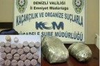 4 kilo esrar, 304 adet ectasy hap ele geçirildi