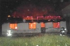 Kısa devre evi kül etti