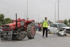 Yürekleri ağızlara getiren trafik kazası