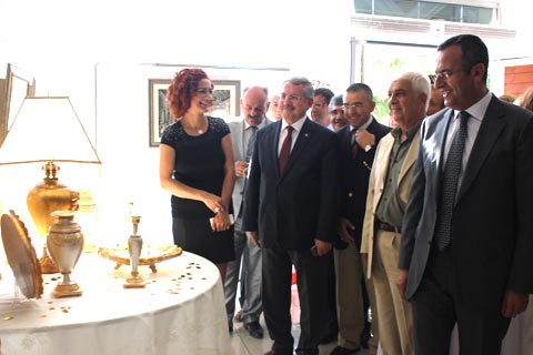 Altın Varak ve Üç Boyut Sergisi açıldı