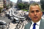 Zolan topu minibüsçülere attı
