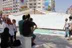 Belediye Gezi Direnişi post-itlerini söktü