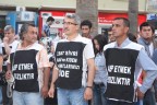 Direnişe DEBA mağdurları desteği