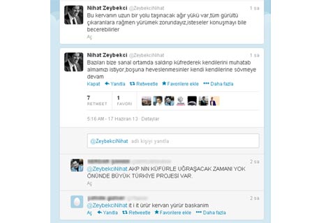 Zeybekci’den ilginç tweet