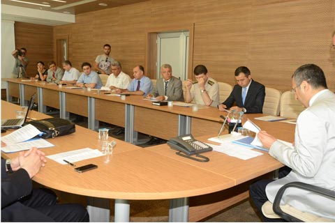 Köy ve mahalle muhtarları toplandı