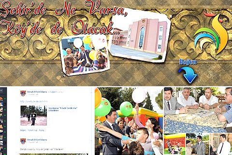 Özel İdare’nin facebook sayfası Oklu’ya özel