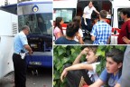 Öğrenci servisi kaza yaptı: 10 yaralı