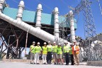 Dev santral elektrik üretmeye başladı