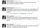 Zeybekci’den Twitter’da Gezi Duaları