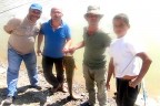 Gökpınar’da 14 kilogramlık dev yayın yakalandı