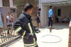 İtfaiyeden yılan operasyonu