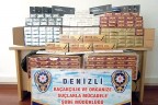 6 operasyonda 15 bin paket kaçak sigara