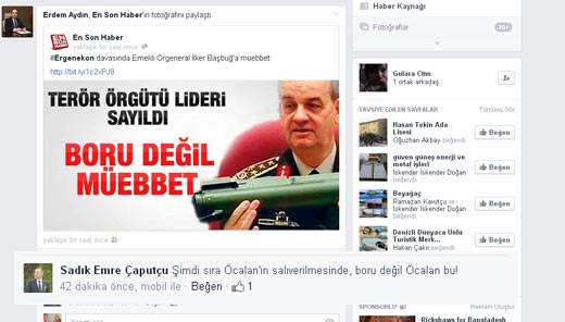 Başkanların Ergenekon gündemi