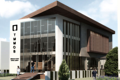 Mimarlar kendileri için yarıştı