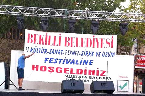 Şarap festivalinin adı üzüm festivali oldu