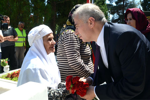 Protokolden bayram ziyareti