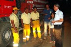 Yangın işçilerinin bayram mesaisi