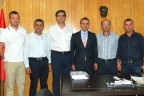 İşadamları, Kaymakam Çanga’yı ziyaret etti