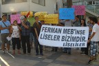 Liseli Gençler MEB’i protesto etti