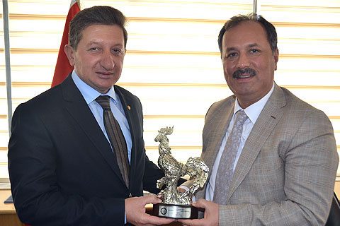 Nazilli Ticaret Odası’ndan DTO’ya ziyaret