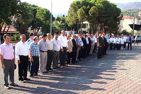 Buldan’da sönük kurtuluş kutlaması