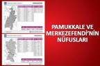 Merkezefendi ve Pamukkale’nin mahalle mahalle nüfusları