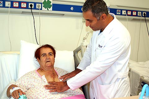 150 kiloluk hastaya kalp ameliyatı