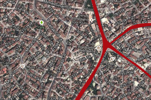Denizli trafiğine Başbakan ayarı