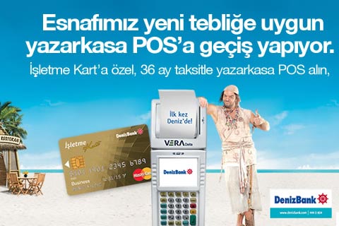 Esnafımız yeni tebliğe uygun yazarkasa Pos’a geçiş yapıyor