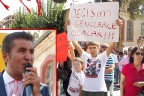 Ecevit kasketi ile muhafazakar kesime sıcak mesajlar
