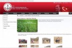 Okulun internet sitesinde kenevir fotoğrafı