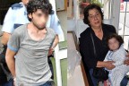 Eşini minik kızının gözleri önünde bıçakladı