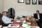 Cihan Abalıoğlu’nu ziyaret etti
