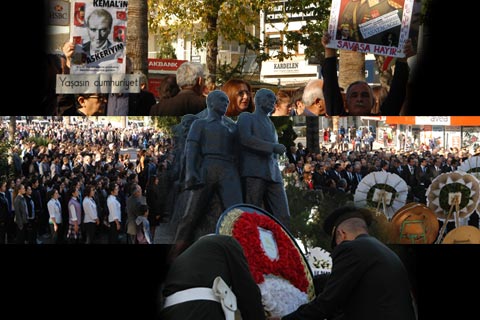 Denizli Atatürk’ü andımızla andı