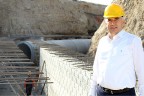 Yağmur suyu dev borularla taşınacak