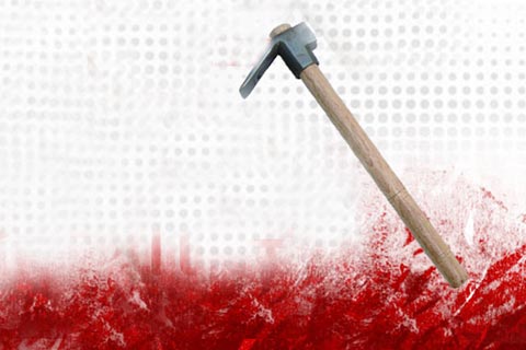 83 yaşındaki kadın keserle öldürüldü