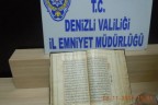 250 yıllık Kuran-ı Kerim ele geçirildi