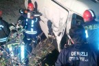 Minibüs kamyona çarptı: 1 ölü