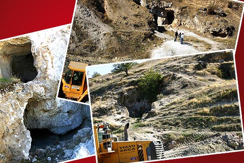 Doğa harikası mağaralar tahrip ediliyor