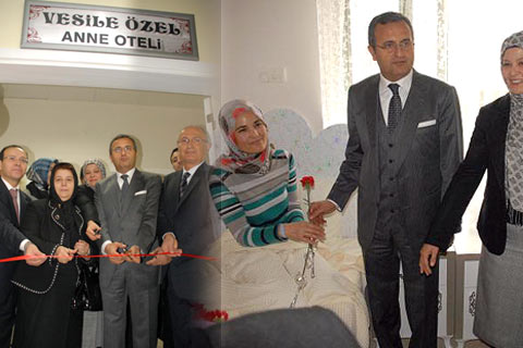 Servergazi Devlet Hastanesi’ne Anne Oteli