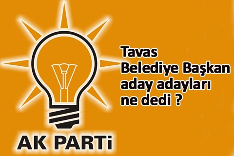 AK Parti aday adayları ne dedi?