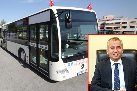 Toplu taşıma Denizli Belediyesi’nde