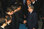 Turkuaz rengi halı Bakan Güler için serildi