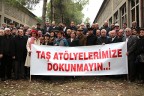 Taş atölyelerimize dokunmayın!