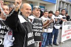 DEBA işçilerinden zincirli eylem