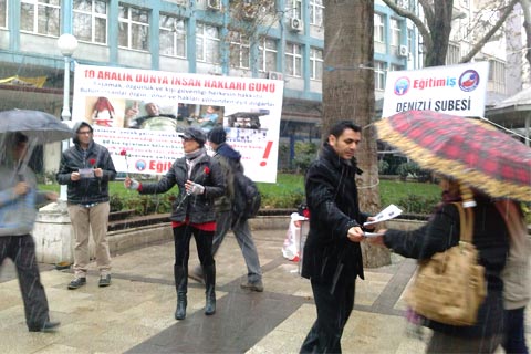 Eğitim-İş’ten ‘insan hakları’ bildirgesi