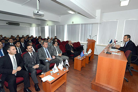 Finansal destek kurumlarından Demir’e brifing