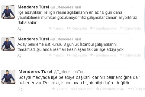 İlçe adayları ne zaman açıklanacak?