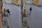 Kapkaç güvenlik kamerasında